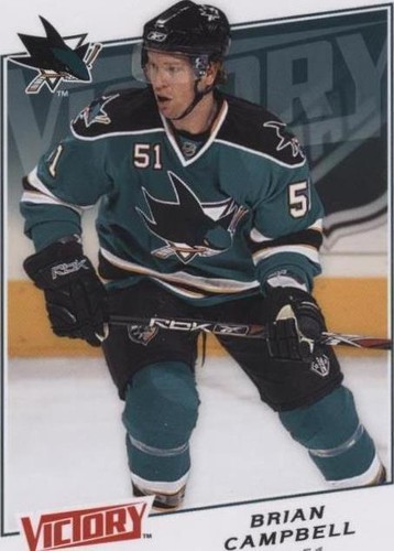 2008-09 Upper Deck Victory - Brian Campbell #37