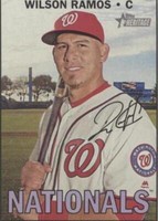 2016 Topps Heritage High Number - Wilson Ramos #567