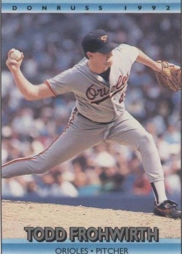 1992 Donruss - Todd Frohwirth #317
