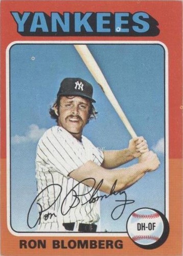 1975 Topps Mini - Ron Blomberg #68