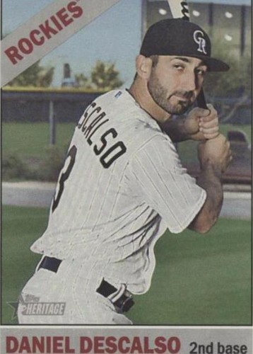 2015 Topps Heritage High Number - Daniel Descalso #532