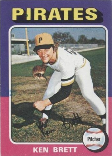 1975 Topps Mini - Ken Brett #250