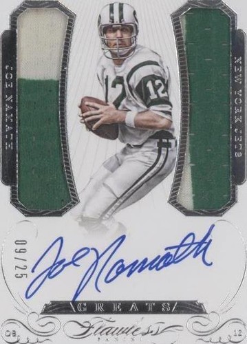 2015 Panini Flawless Joe Namath #GPDA-JN