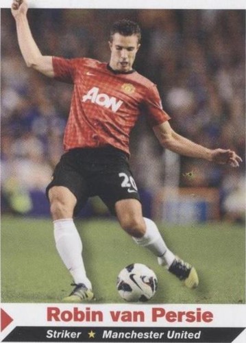 ファンペルシー　10枚限定激レア　Robin van Persie 2024-25 Topps Chrome UEFA UCL Robin Van Persie Red Auto #5/5