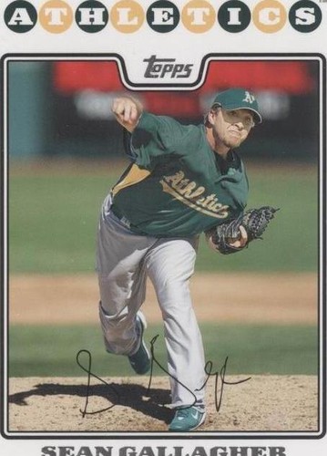 2008 Topps Updates & Highlights - Sean Gallagher #UH97