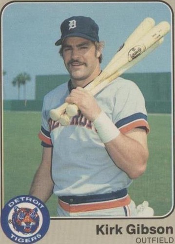 1983 Fleer - Kirk Gibson #329