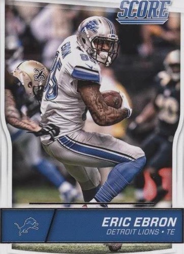 2016 Panini Infinity Seasoned Pros Swatches /88 Eric Ebron