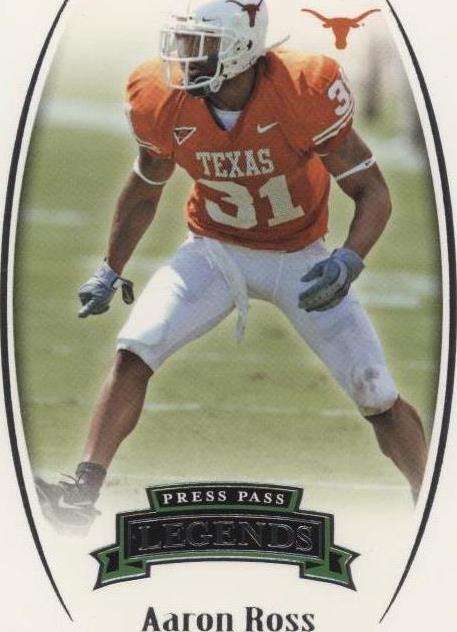 2007 Press Pass Legends Aaron Ross #57