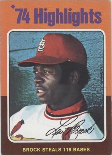 1975 Topps Mini - Lou Brock #2