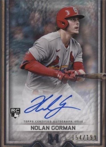 2023 Topps Museum Collection - Nolan Gorman #AA-NG