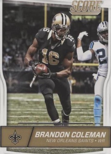 2016 Score Brandon Coleman #206