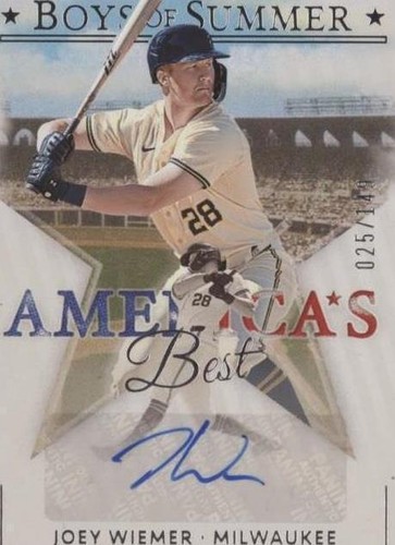 2024 Panini Boys of Summer - Joey Wiemer #AME-JW