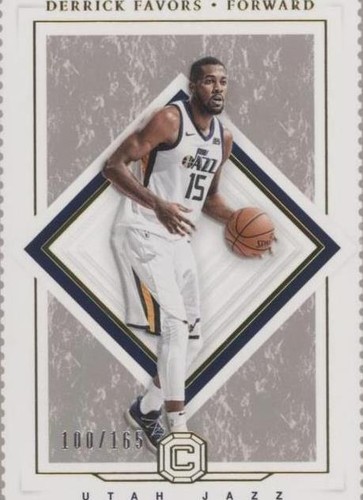 2017-18 Panini Cornerstones - Derrick Favors #86
