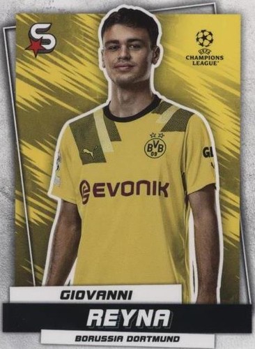 2022-23 Topps UEFA Club Competitions Superstars Giovanni Reyna #108
