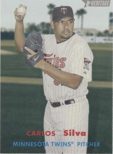 2006 Topps Heritage - Carlos Silva #115