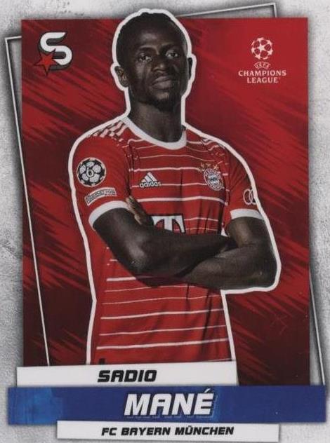 2022-23 Topps UEFA Club Competitions Superstars Sadio Mané #102