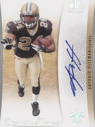 2007 SP Authentic Antonio Pittman #SOTT-AP