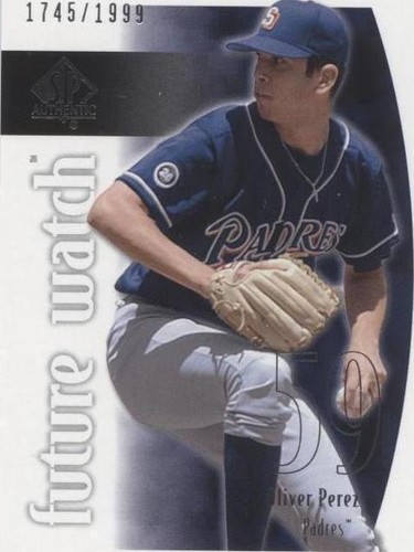 2002 SP Authentic - Oliver Perez #120
