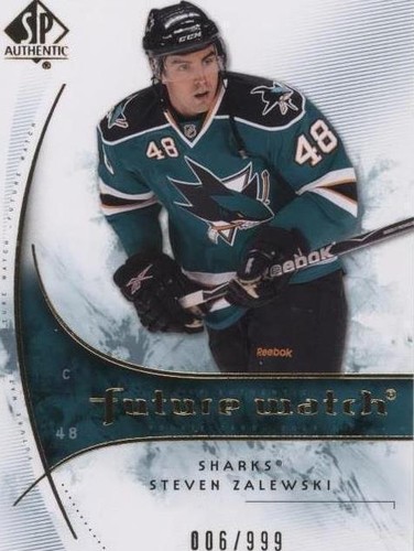2009-10 SP Authentic - Steven Zalewski #170