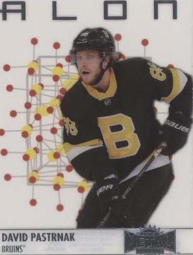 2020-21 Skybox Metal Universe - David Pastrnak #A-21