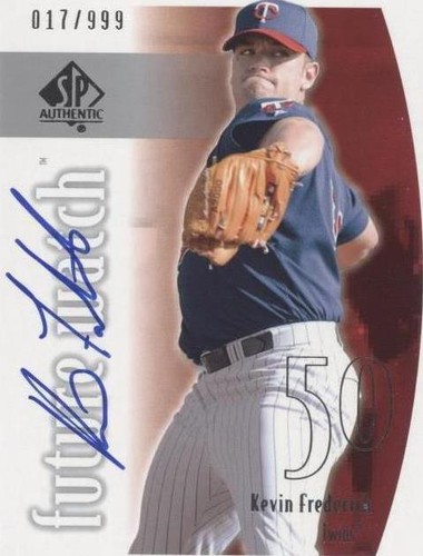 2002 SP Authentic - Kevin Frederick #169