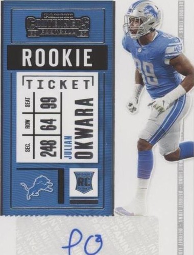 2020 Panini Contenders Julian Okwara #178