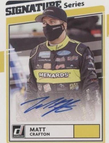 2021 Panini Donruss NASCAR - Matt Crafton #SS-MC