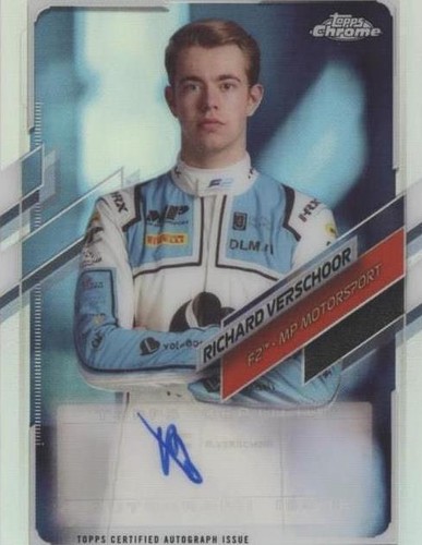 2021 Topps Chrome Formula 1 - Richard Verschoor #CA-RV