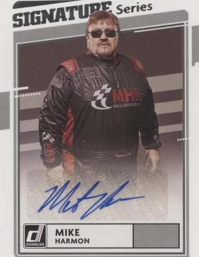 2021 Panini Donruss NASCAR - Mike Harmon #SS-MH