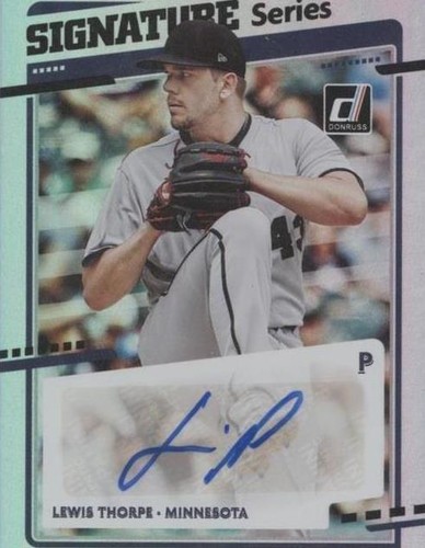 2020 Panini Donruss - Lewis Thorpe #SS-LT