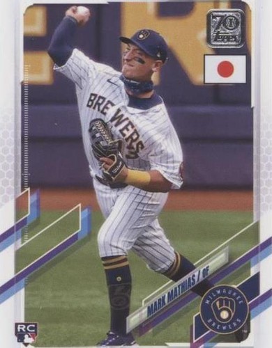 2021 Topps Japan Edition - Mark Mathias #71