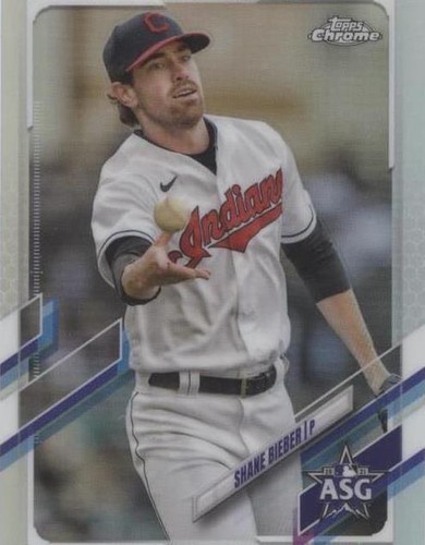 2021 Topps Chrome Update Series - Shane Bieber #ASG-12