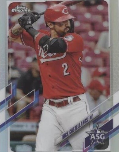 2021 Topps Chrome Update Series - Nick Castellanos #ASG-25