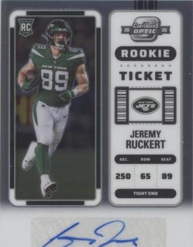 2022 Panini Contenders Optic Jeremy Ruckert #173