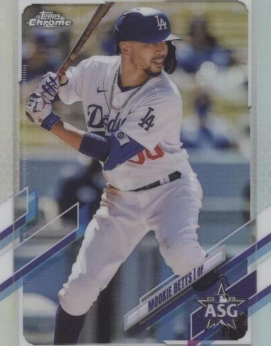 2021 Topps Chrome Update Series - Mookie Betts #ASG-13