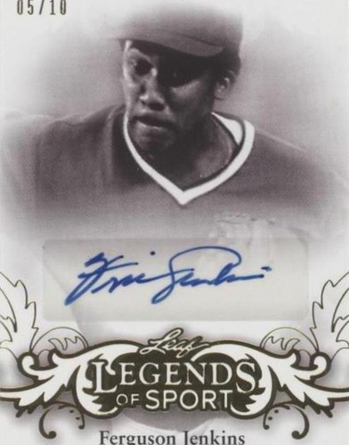 2015 Leaf Legends of Sport - Fergie Jenkins #BA-FJ1