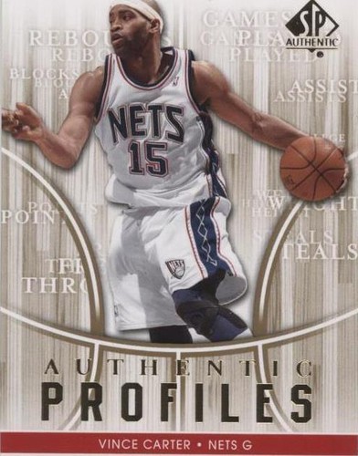 2008-09 SP Authentic - Vince Carter #AP-45