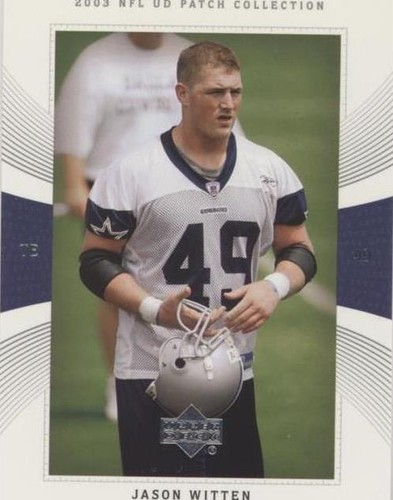 2003 Upper Deck UD Patch Collection Jason Witten #111