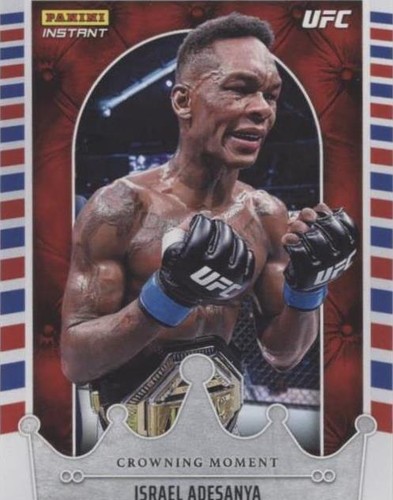 2022 Panini Instant UFC - Israel Adesanya #CM7