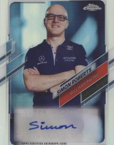 2021 Topps Chrome Formula 1 - Simon Roberts #CA-SR