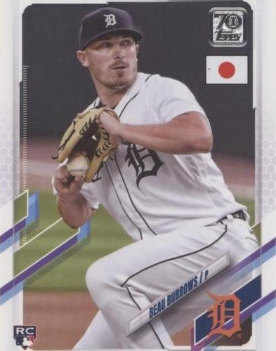 2021 Topps Japan Edition - Beau Burrows #16