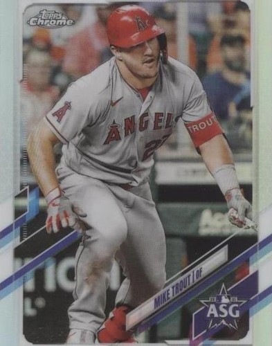 2021 Topps Chrome Update Series - Mike Trout #ASG-1