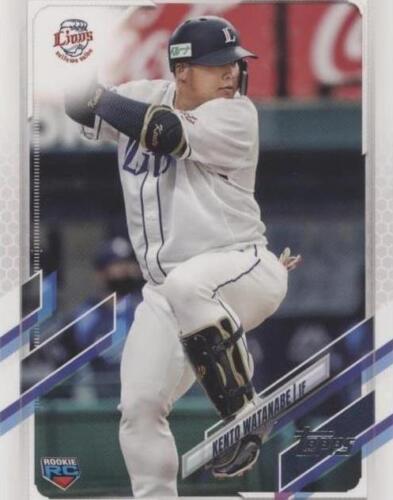 2021 Topps Chrome NPB Kento Watanabe Rookie Card Purple 2021 Topps Chrome NPB Kento Watanabe Rookie Card Purple