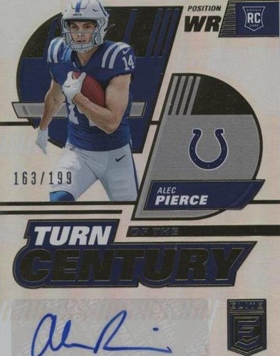 2022 Panini Donruss Elite Alec Pierce #TC-21