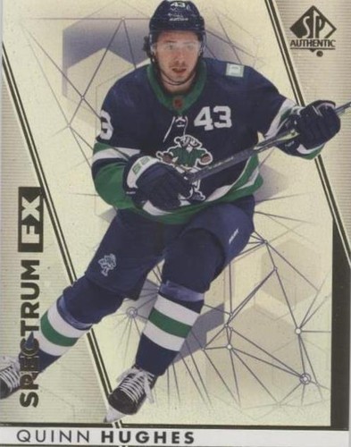 2022-23 SP Authentic - Quinn Hughes #S-40