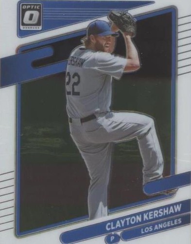 2021 Panini Donruss Optic - Clayton Kershaw #130