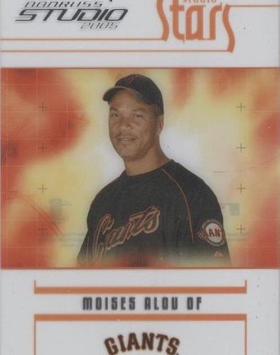 2005 Donruss Studio - Moises Alou #S-27