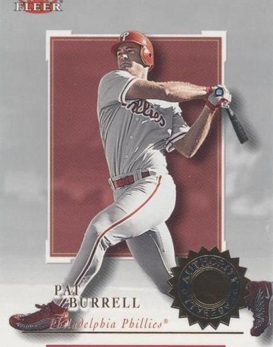 2001 Fleer Authority - Pat Burrell #77