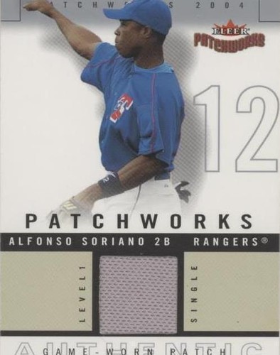 2004 Fleer Patchworks - Alfonso Soriano #PW-AS