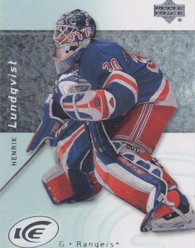 2007-08 Upper Deck Ice - Henrik Lundqvist #8